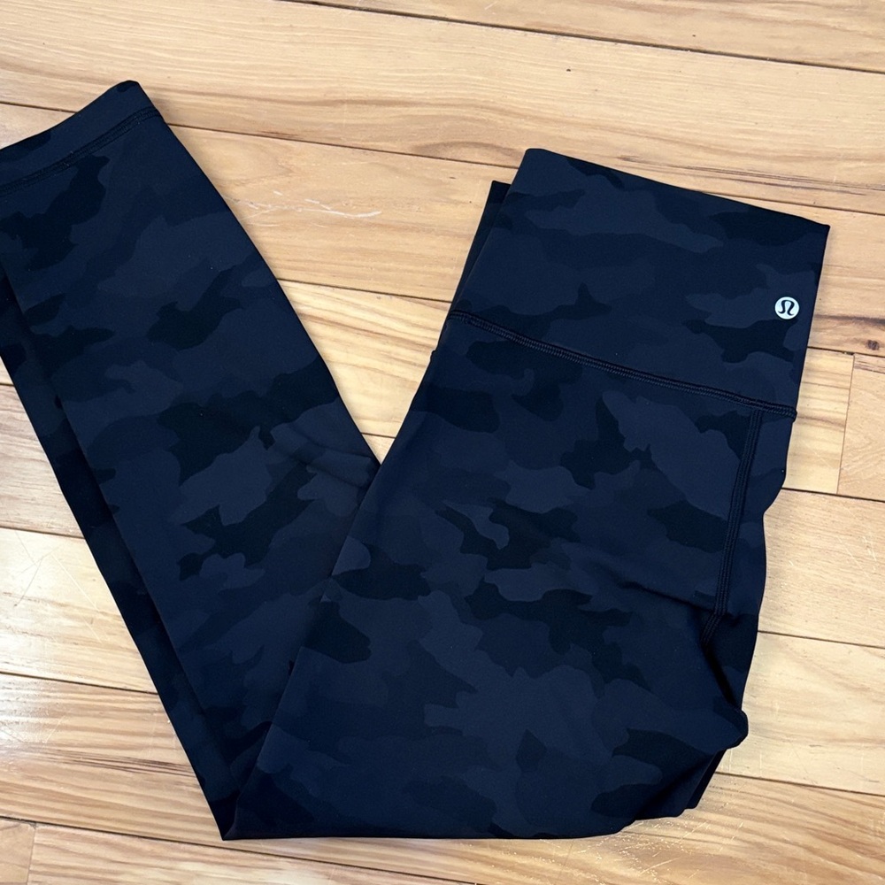 Lululemon Black Camo Leggings